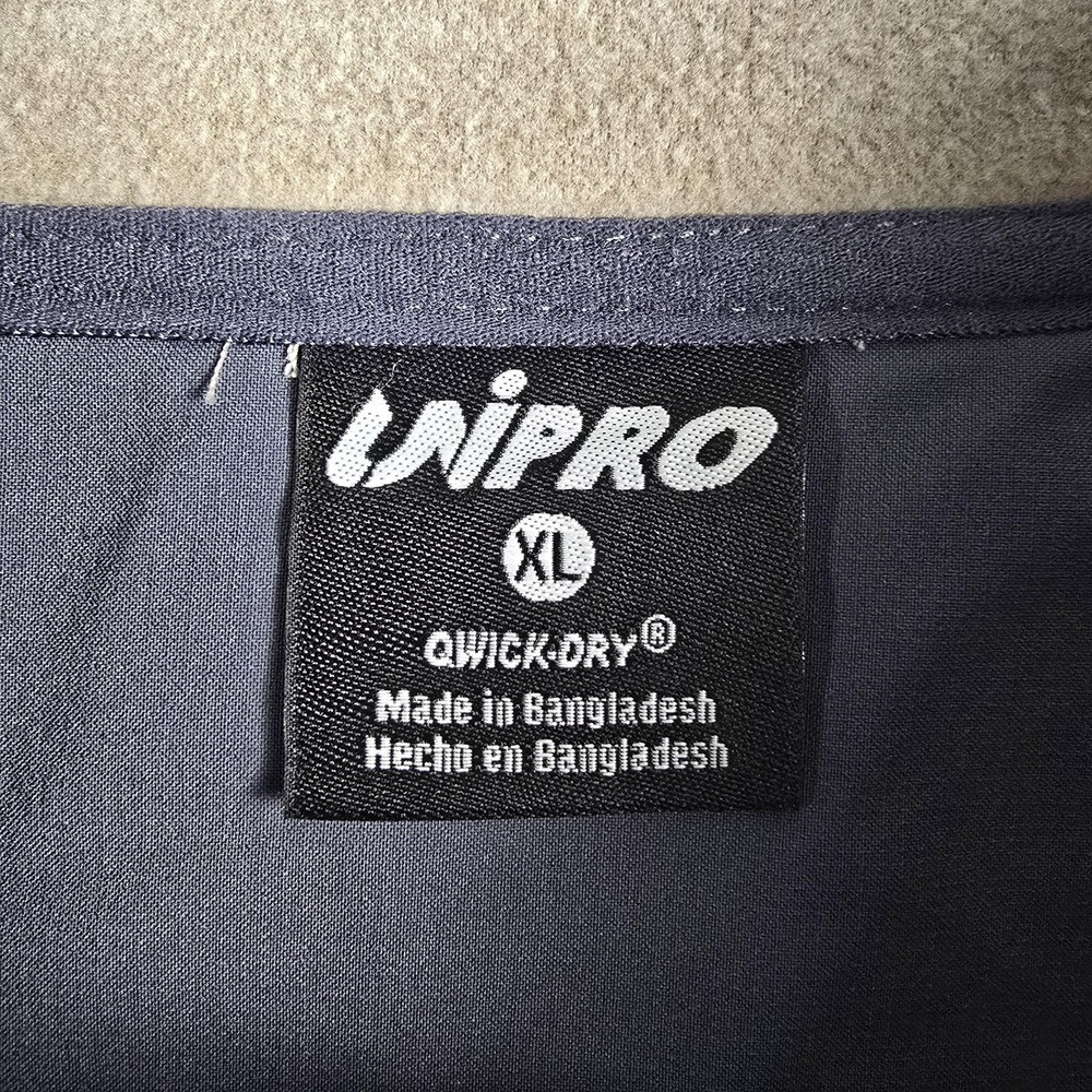 Unipro Trek Sweater Mens XL Grey Mauve Heather Half Zip QwickDry Pullover - Picture 7 of 13